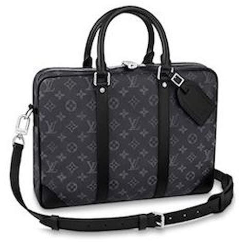 lv document bag mens|Porte Documents Voyage PM .